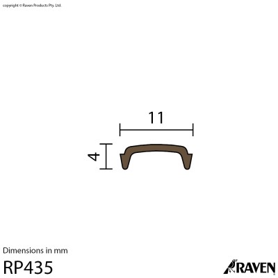 RP435 Rigid PVC 1220mm 